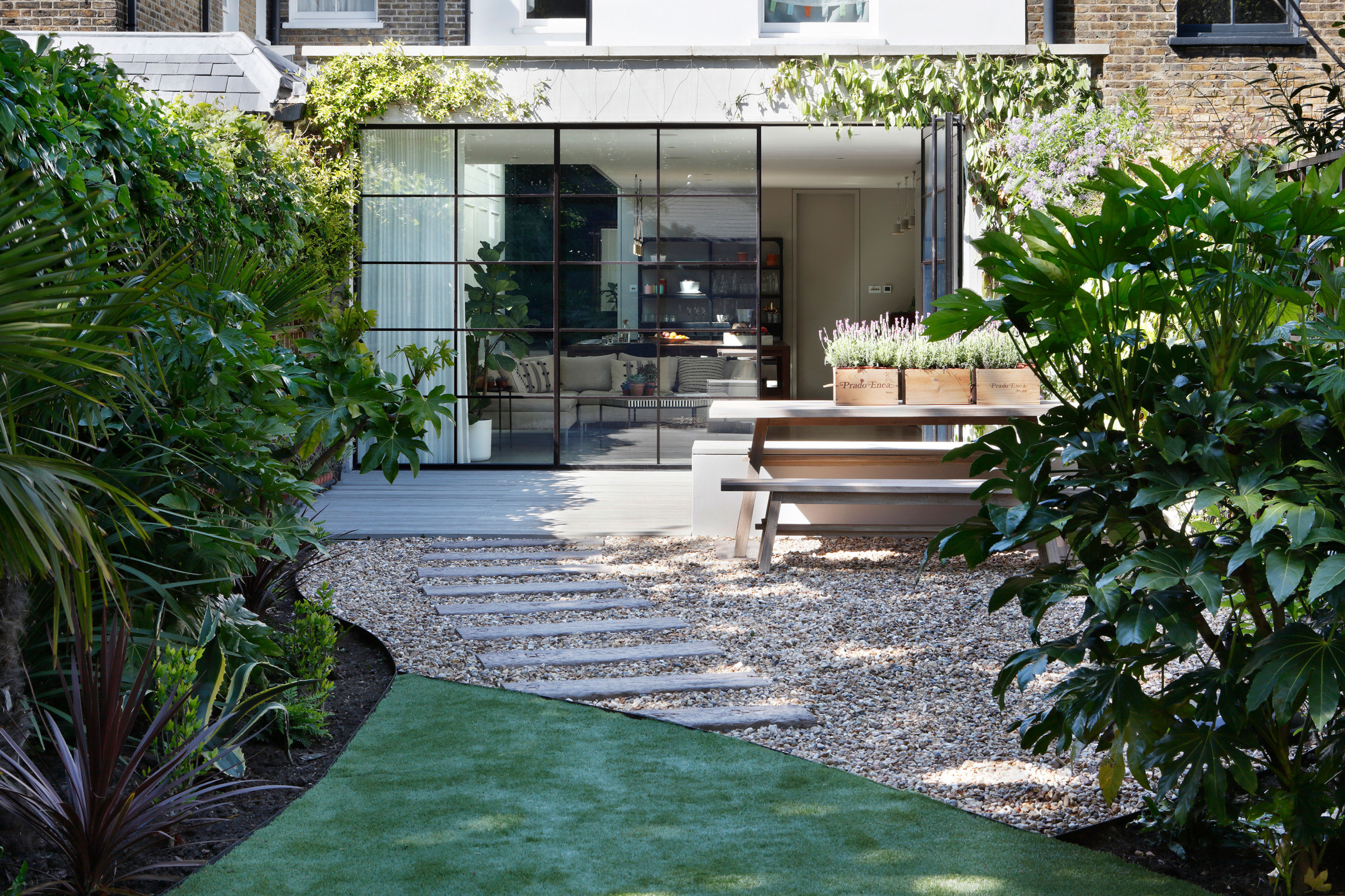 mwai garden crittall rear extension