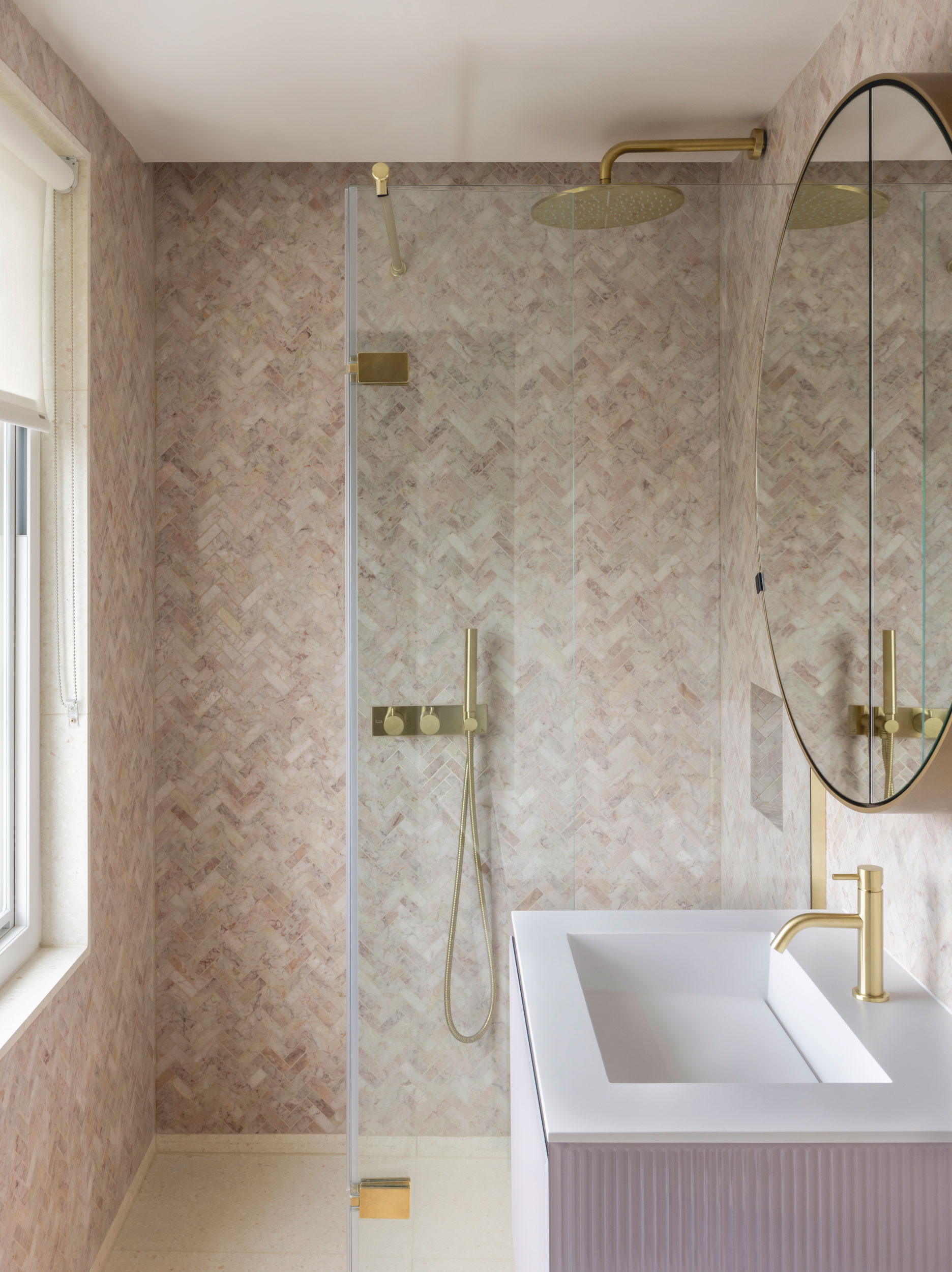 mwai georgian townhouse marble mosiac