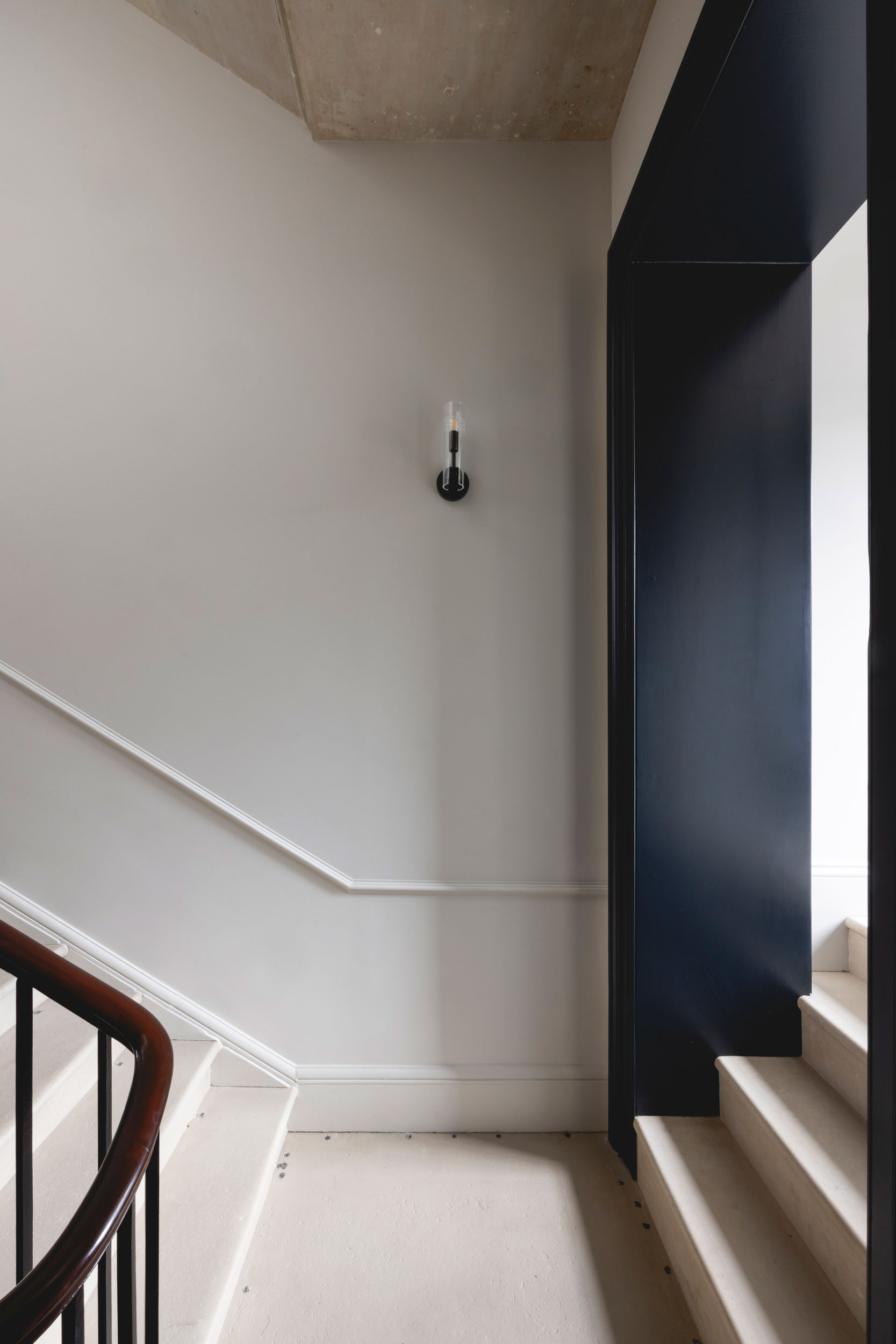 mwai georgian townhouse stone staircase 057