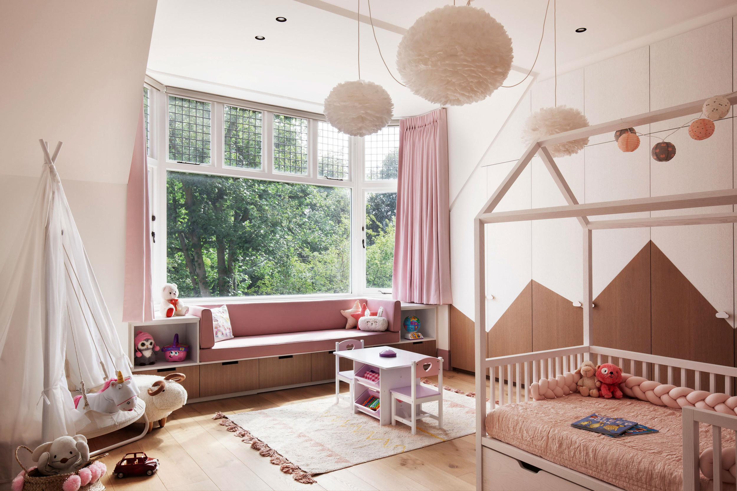 mwai hampstead childrens bedroom bespoke bedframe bed