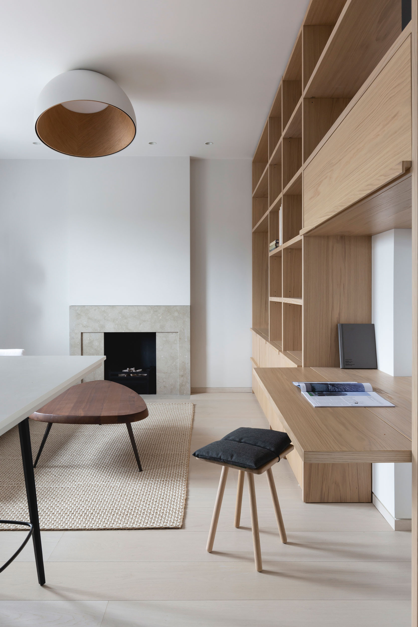 mwai micro living minimalist joinery Mayfair Apartment