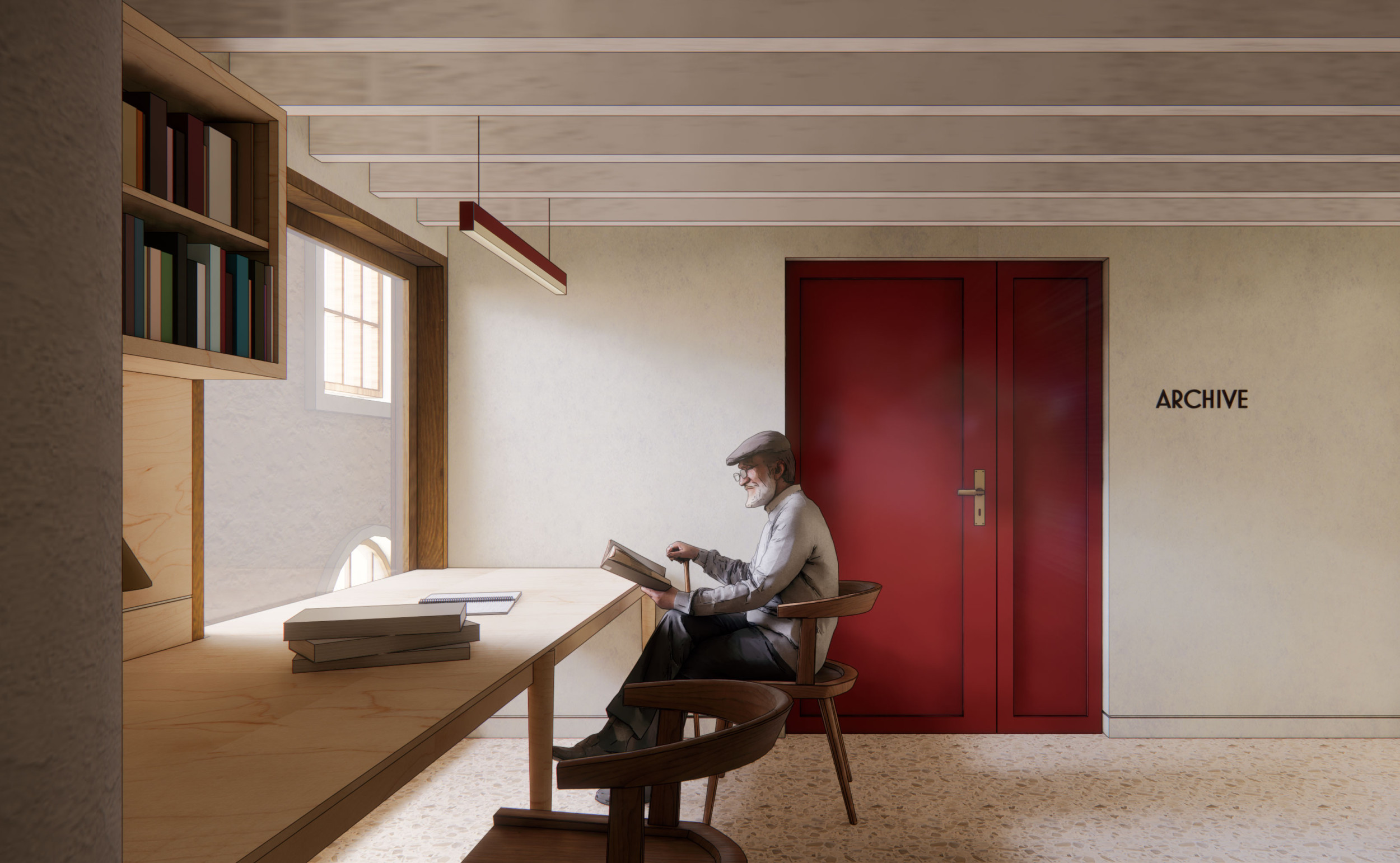 mwai st helena culture centre archive reading desk