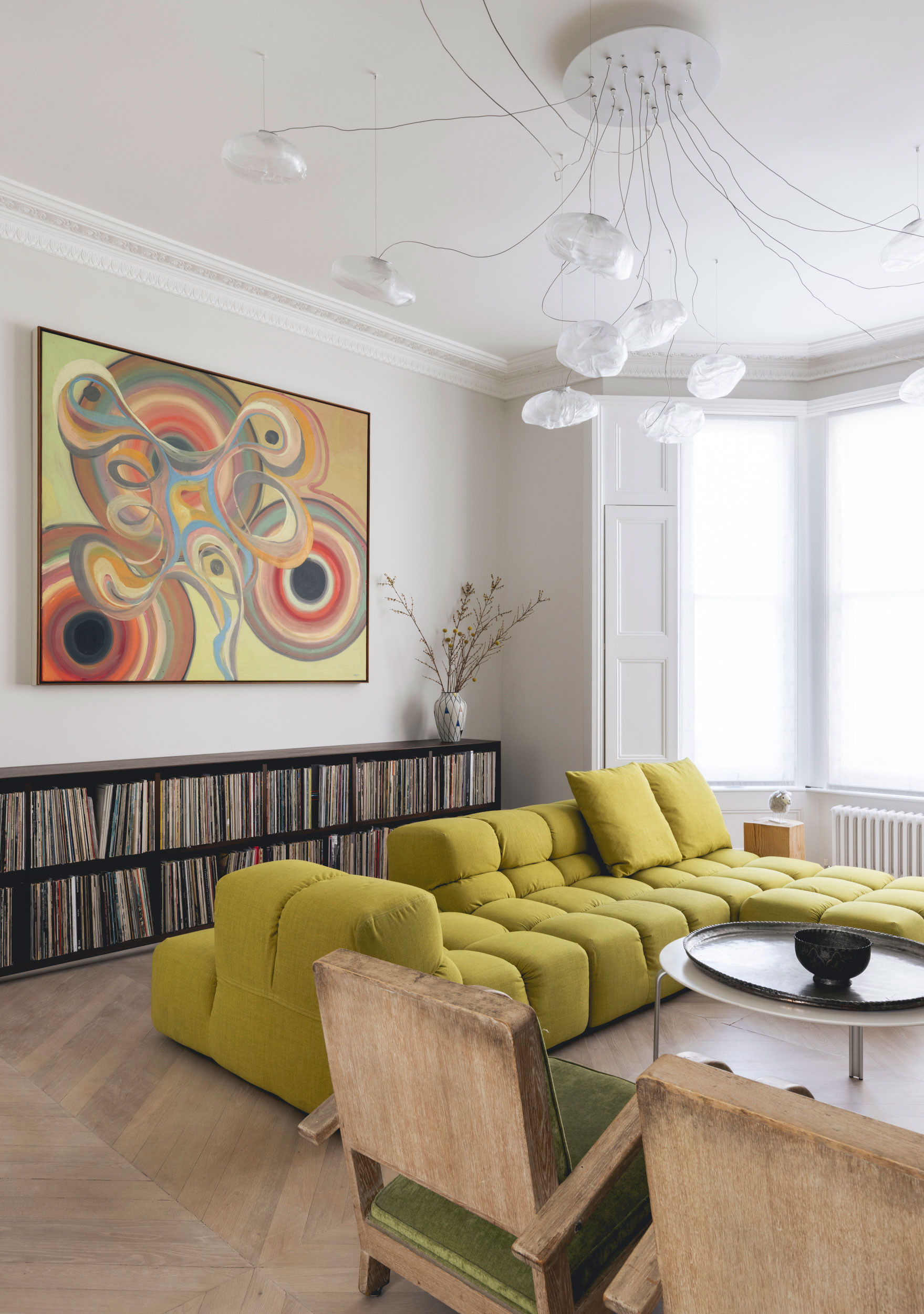 mwai portland road bright colours record collection bespoke living